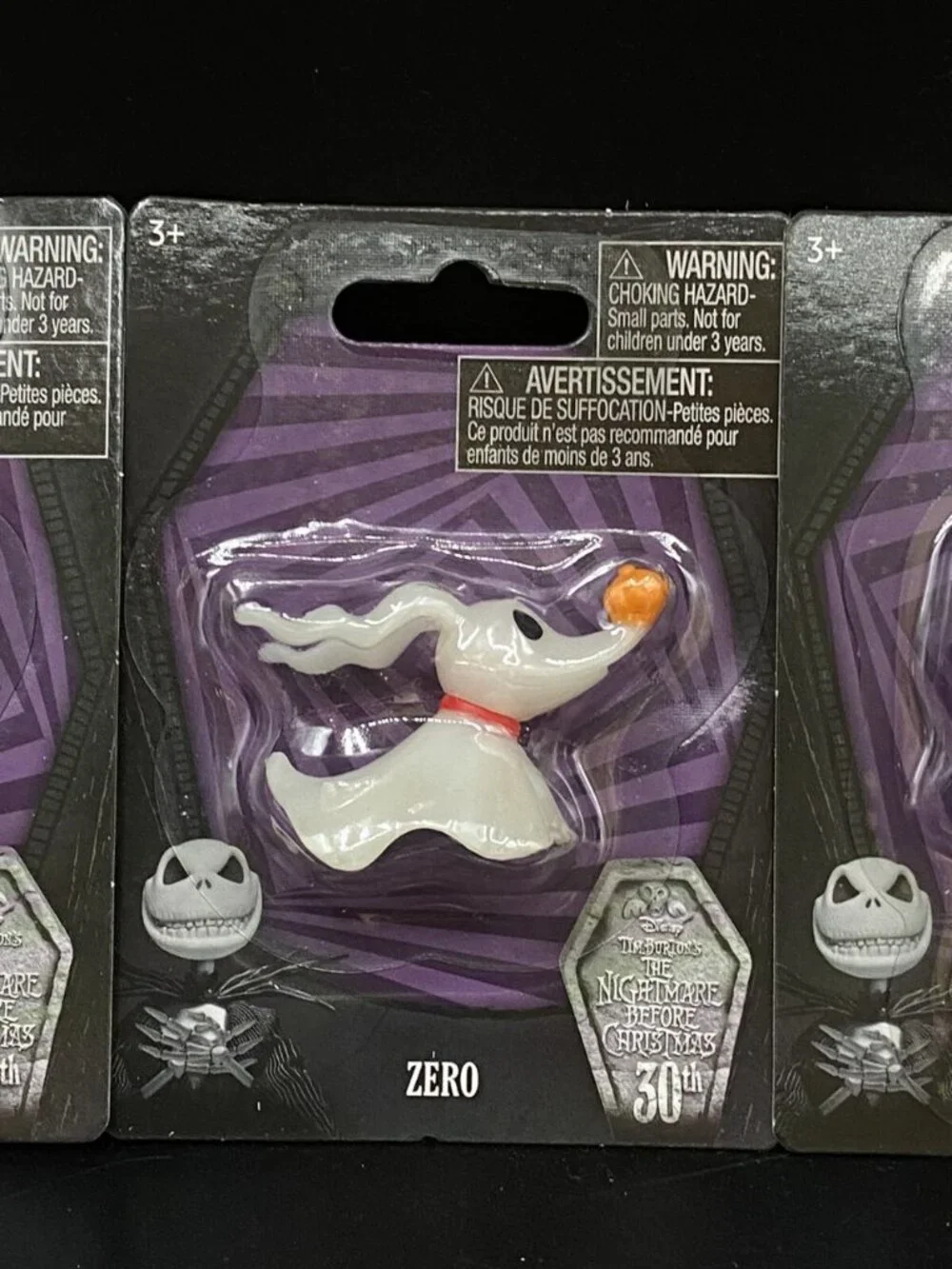 Nightmare Before Christmas Zero Sally Oogie Jack Skellington Mini Figure LOT 5
